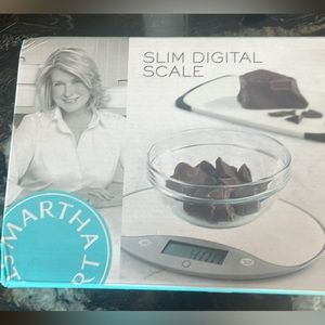 Never been used Martha Stewart slim Digital scale